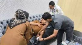 Kadis Pingsan Setelah Jadi Tersangka /Sumber Foto:InewsSukabumi