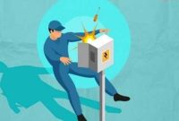 Gambar Animasi Kesetrum Arus Listrik/Sumber: Istimewa