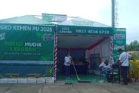 Salah satu Posko Mudik yang dibentuk Satker PJN IV NTT/Foto:FD