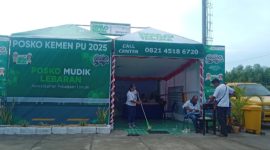 Salah satu Posko Mudik yang dibentuk Satker PJN IV NTT/Foto:FD