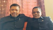 Ketua Fraksi PSI DPRD Ende, Sukri Abdullah dan Sekretaris Fraksi PSI DPRD Ende, Ansel Kaise /foto: Fidel