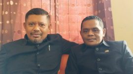 Ketua Fraksi PSI DPRD Ende, Sukri Abdullah dan Sekretaris Fraksi PSI DPRD Ende, Ansel Kaise /foto: Fidel