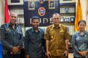 Jajaran Bawaslu Ende Saat Audiens Bersama Bupati Ende/ foto: Fide Dari